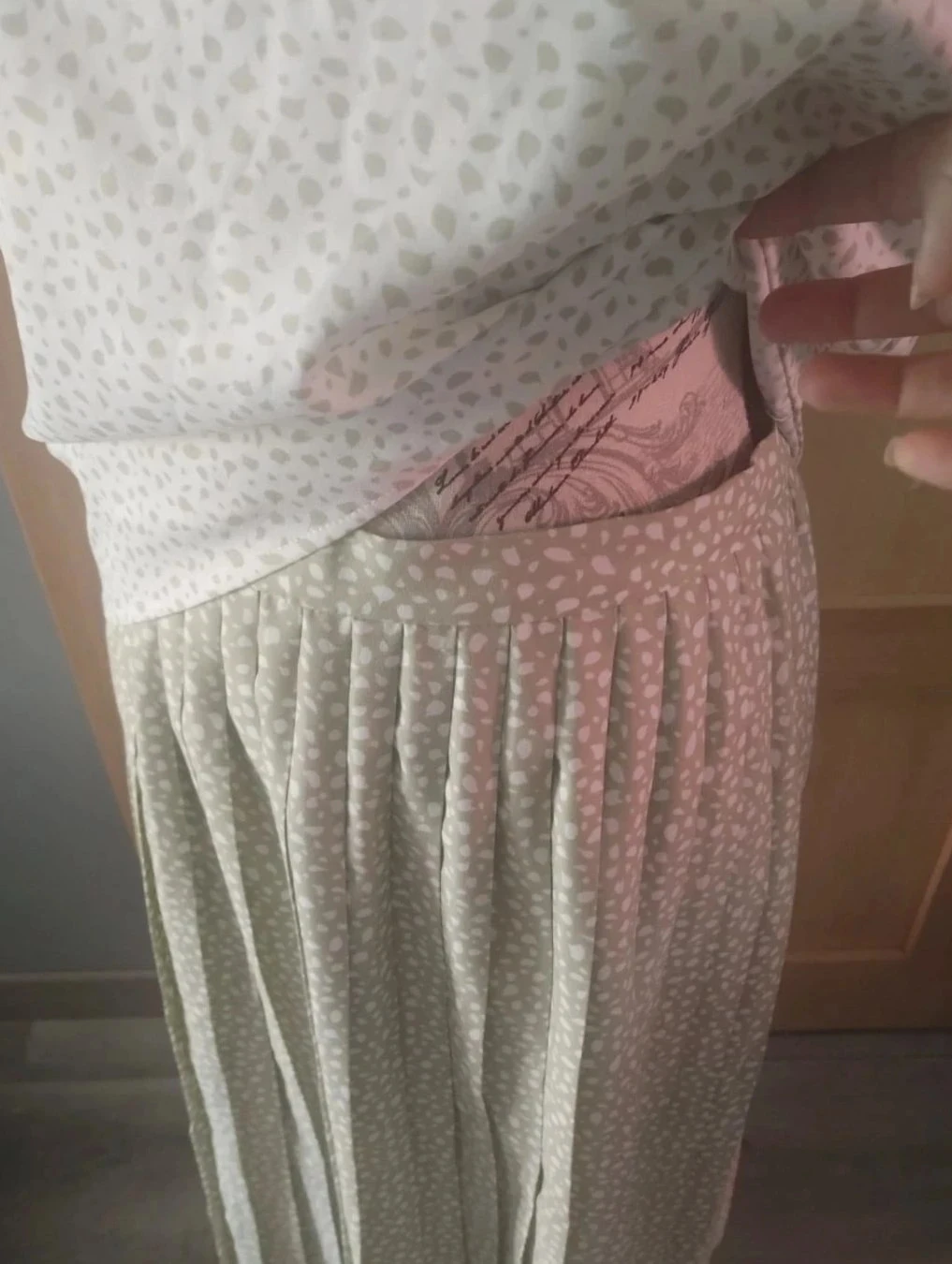 Conjunto de túnica+falda plisada, Damart,T38/40 – photo 5